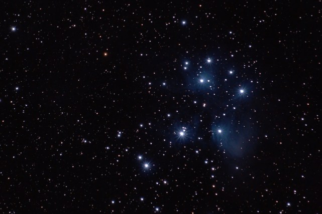 Pleiades Star Cluster