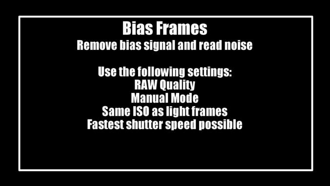 How to take Light Frames, Flat Frames, Bias Frames & Dark Frames for ...